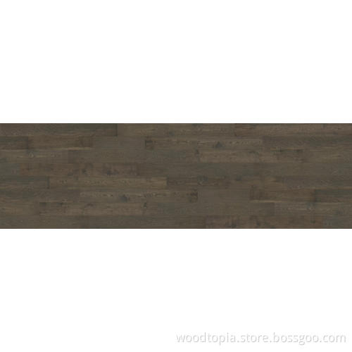 Hölzerne Eiche mehrschichtige Holzfußböden dunkle Farbe